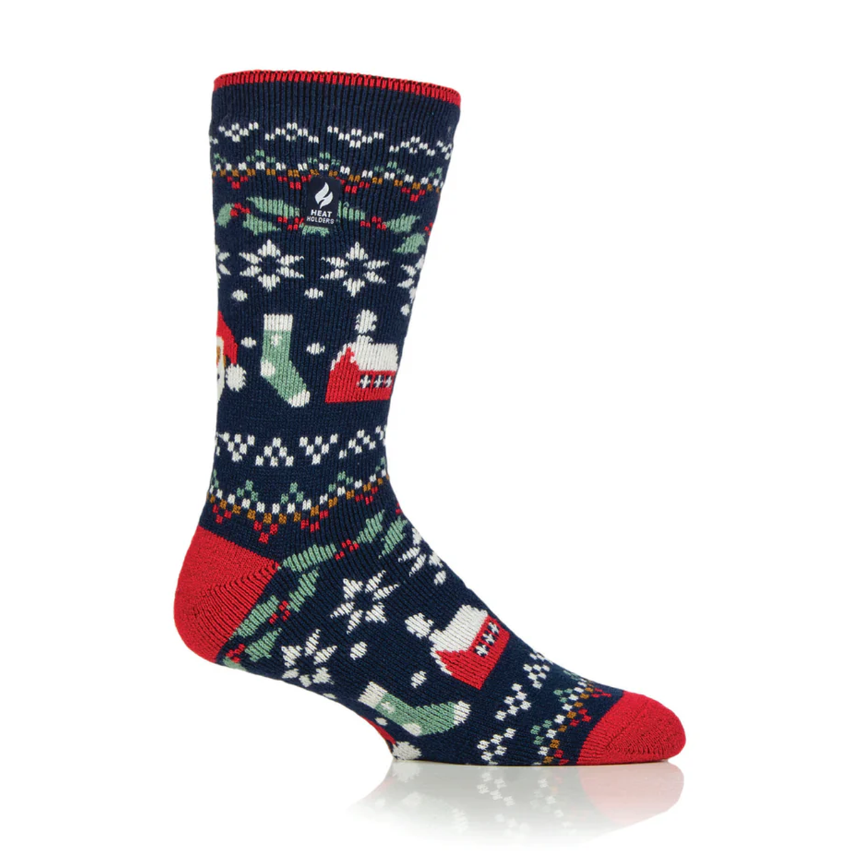 Ανδρικες καλτσοπαντόφλες  Heat Holders Christmas festive men  Socks σε Blue