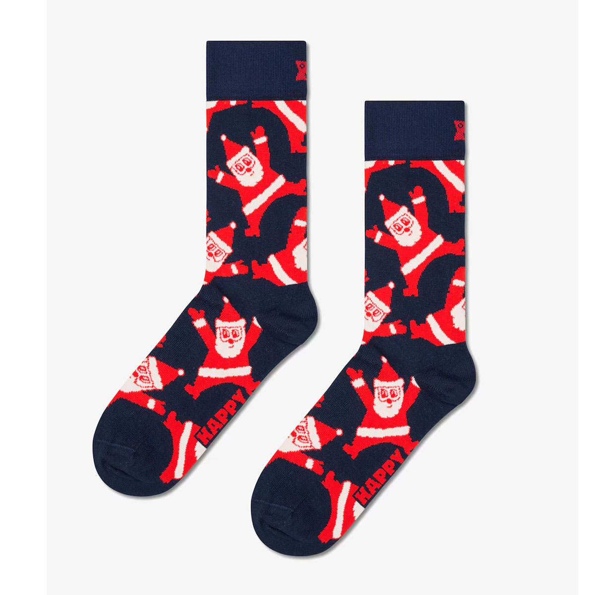 Ανδρικές καί γυναικείες κάλτσες HAPPY SOCKS  santa sock Multicolor